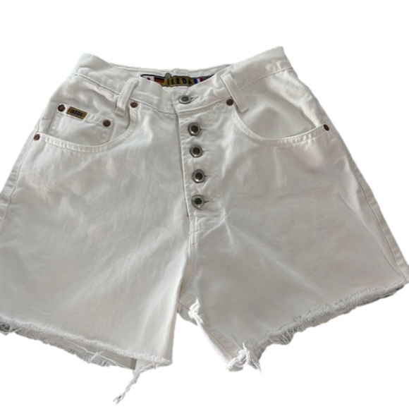 Vintage Ikeda cut off button fly shorts - Picture 1 of 7